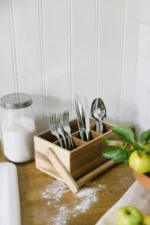 Dorre | Bess Besteckhalter | Akazienholz – Bild 2