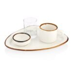 By Bone | Harmony Gleam Gastro Espresso Set | Porzellan Servierset