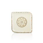 By Bone | Tessera Arel quadratischer Teller | 38 cm